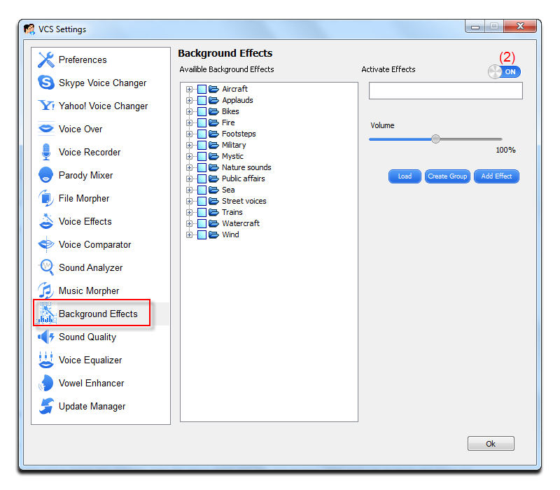 Apply Background Effects in VCSD8.0 Audio4fun Support Center
